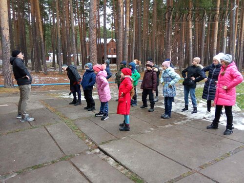 Делегация отряда на осенних каникулах в ДОЛ Буревестник